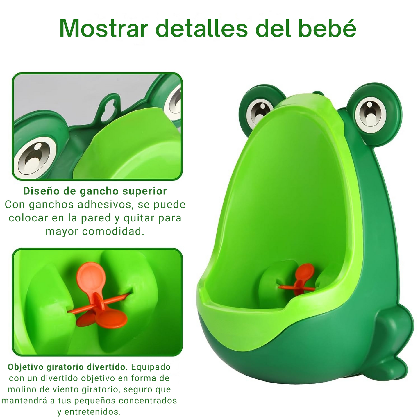 ENTRENADOR SAPITO ORINAL NIÑOS