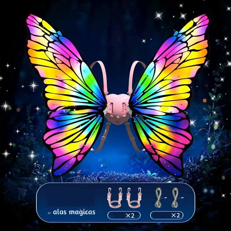 Alas Mágicas con Luces y Música – ¡Dale vida a la fantasía de tus peques!