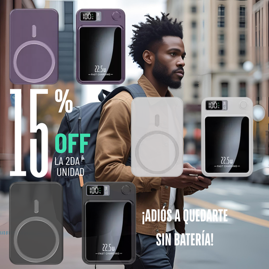 Cargador Portátil Magnético 10000mah