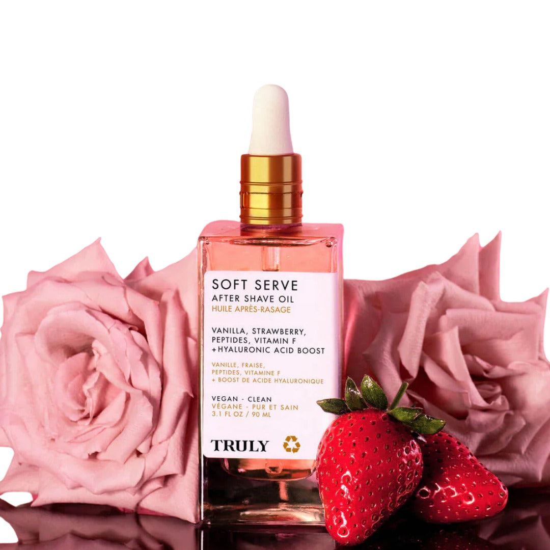 TRULY“Soft Serve After Shave Oil – Piel sedosa al instante