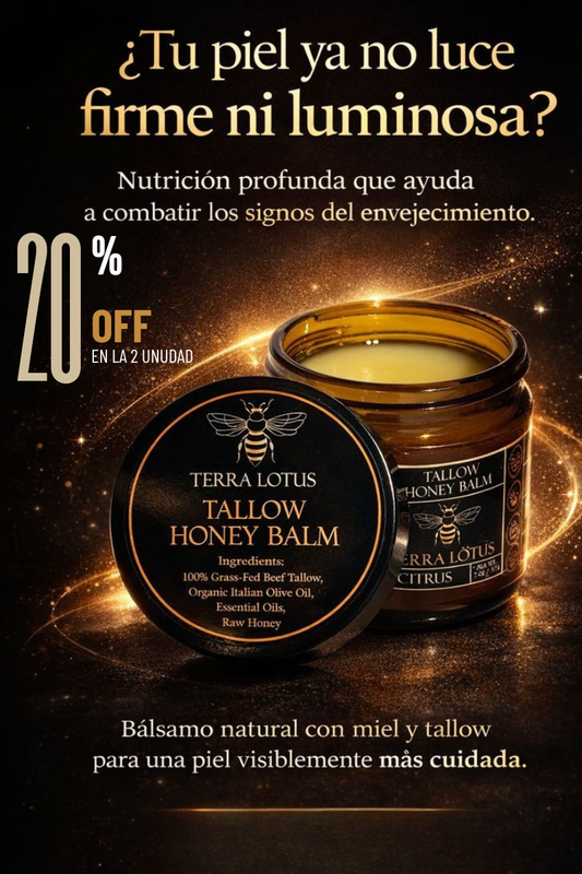 TERRA LOTUS Hidratación profunda y glow natural para una piel más saludable