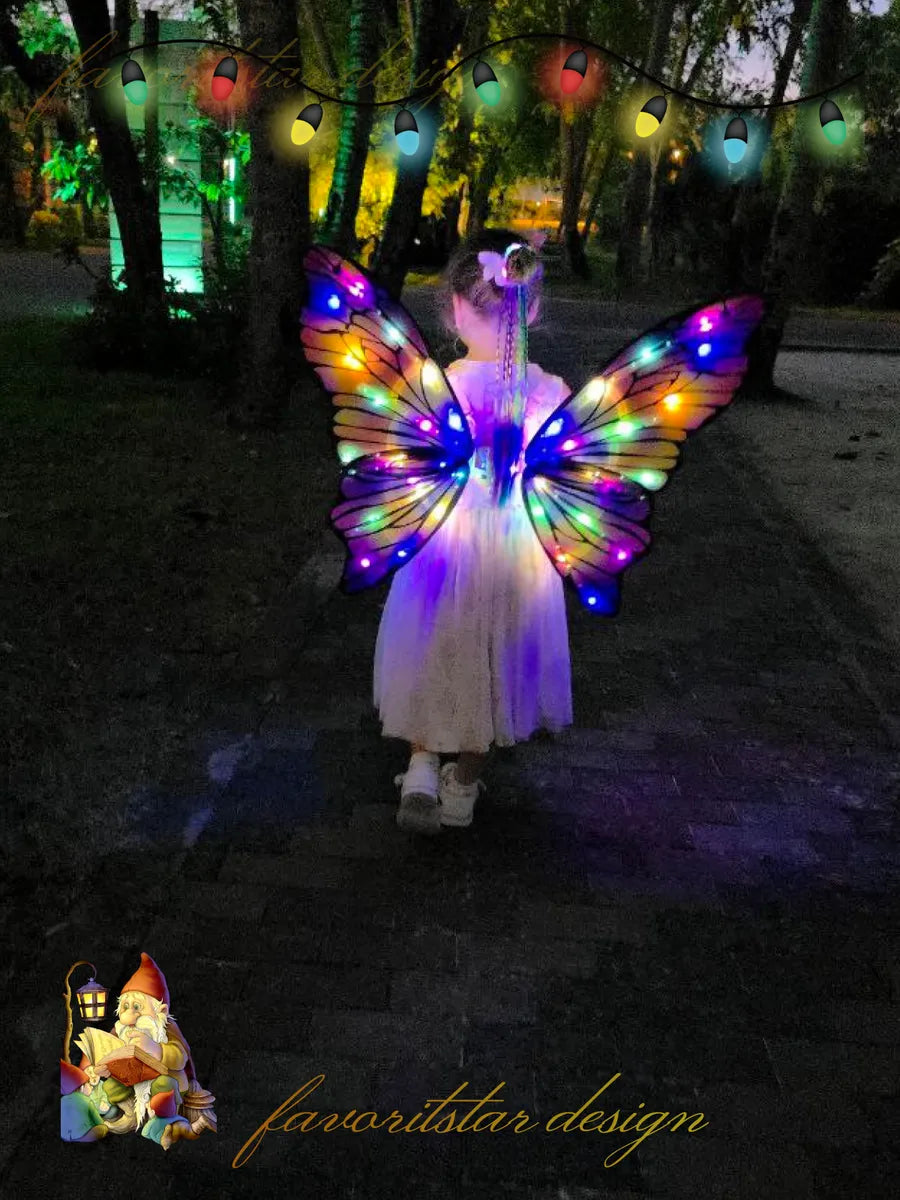 Alas Mágicas con Luces y Música – ¡Dale vida a la fantasía de tus peques!