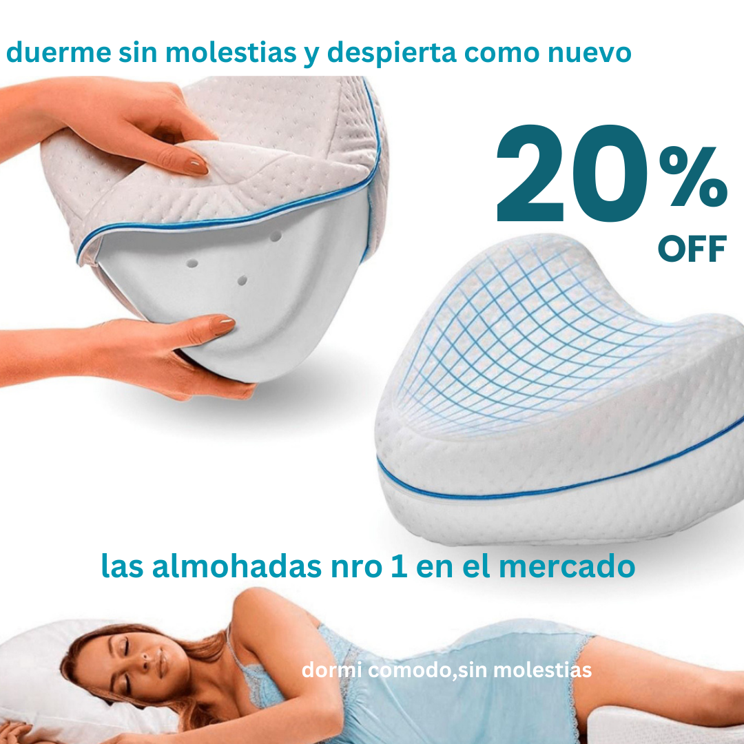 ALMOHADA ORTOPÉDICA PARA PIERNAS