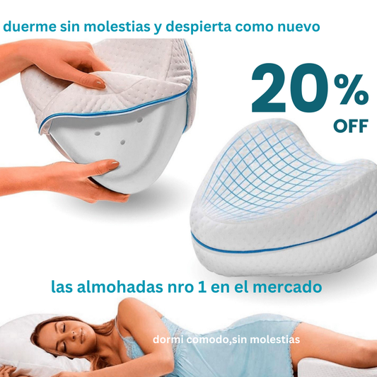 ALMOHADA ORTOPÉDICA PARA PIERNAS