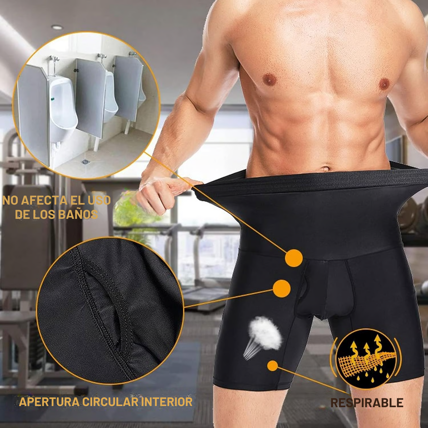 Fajas Hombres Ropa Boxer Kebeie