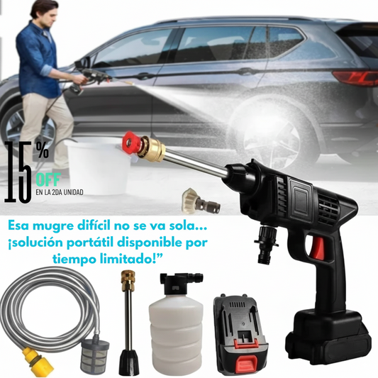 Hidrolavadora DOBLE Bateria Inalámbrica