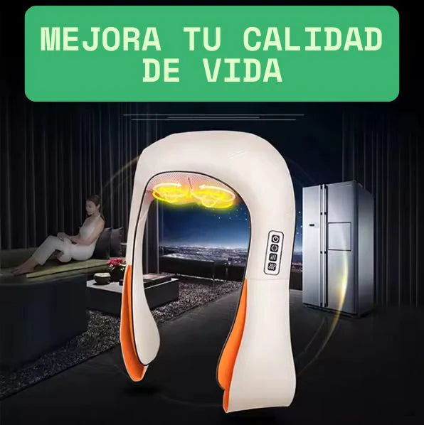 “Masajeador Eléctrico Profundo: Alivio Muscular Profesional en Casa”