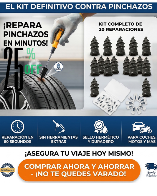 KITx20 tornillo despincha llantas DROPS*