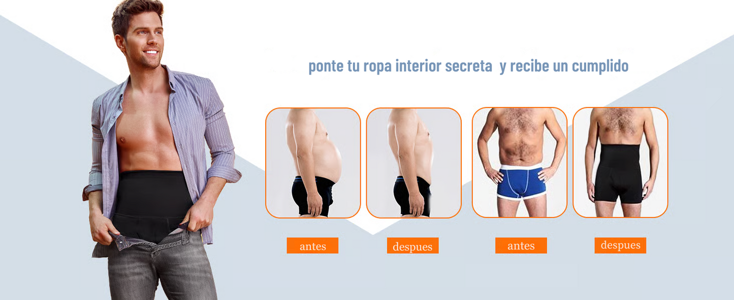 Fajas Hombres Ropa Boxer Kebeie
