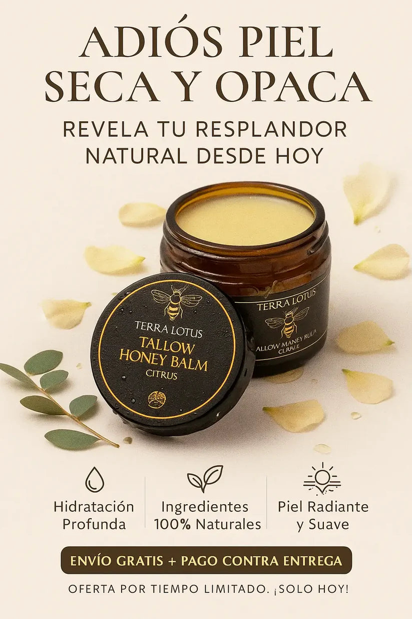 TERRA LOTUS Hidratación profunda y glow natural para una piel más saludable