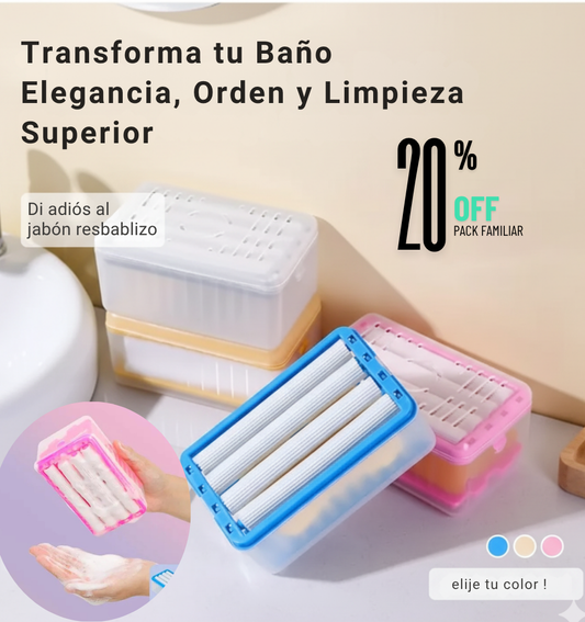 JABONERA 2 en 1 MULTIFUNCIONAL