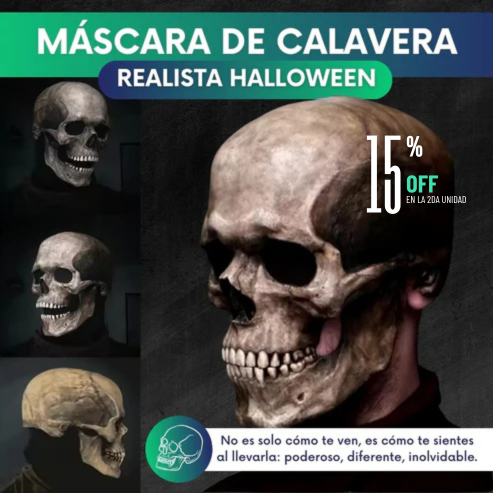 Mascara Calavera Halloween